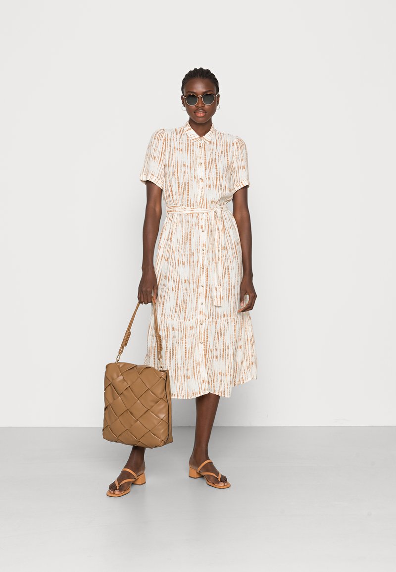 Damen Kleider | Esprit TOULOUSE Blusenkleid sand/sand - MY80263 Damen Kleider | Esprit TOULOUSE Blusenkleid sand/sand - MY80263