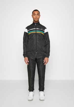 Sergio Tacchini PLUG IN TRACKSUIT - Träningsset - black/artisans gold