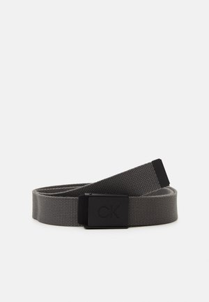 Calvin Klein Golf MONOGRAM BUCKLE BELT - Pas - charcoal