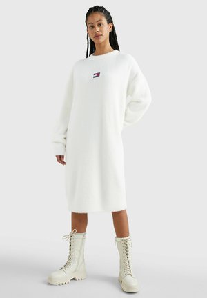 LOGO FURRY - Day dress - ecru