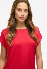 VILA MINI KURZARM - Päevakleit - racing red