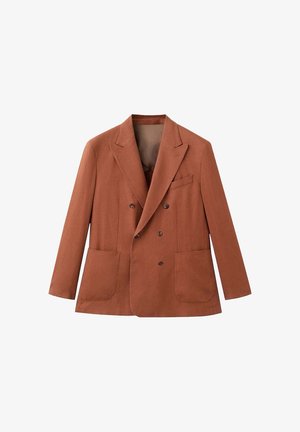 Mango, ADULT - Veste de costume - orange