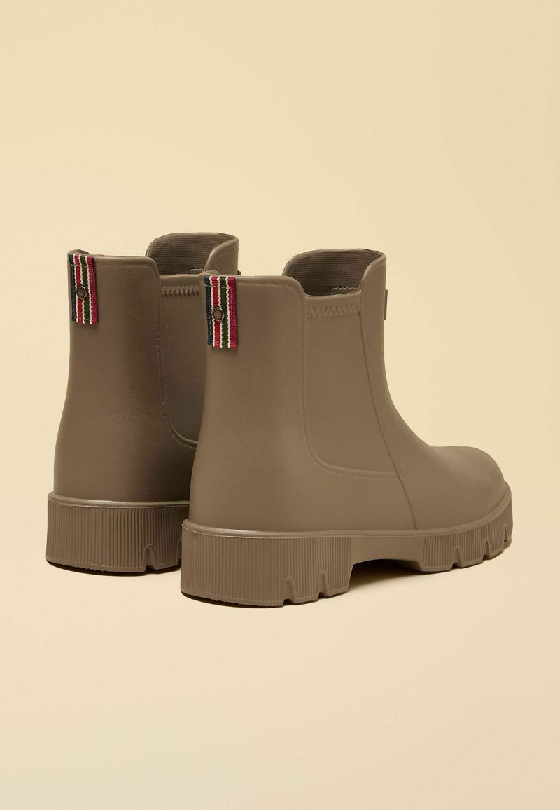 Stivali Di Gomma Tossie Winter Donna – Foderati Caldi, Impermeabili, Marrone, Taglia 40 (Streetta) – Altezza 21 Cm - 2