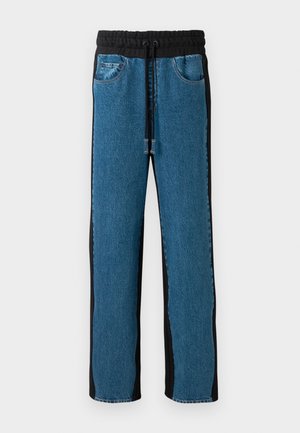 YIN YANG - Relaxed fit jeans - black/medium blue