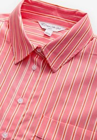 LONG SLEEVE CROPPED - Užsagstoma palaidinė - pink stripe