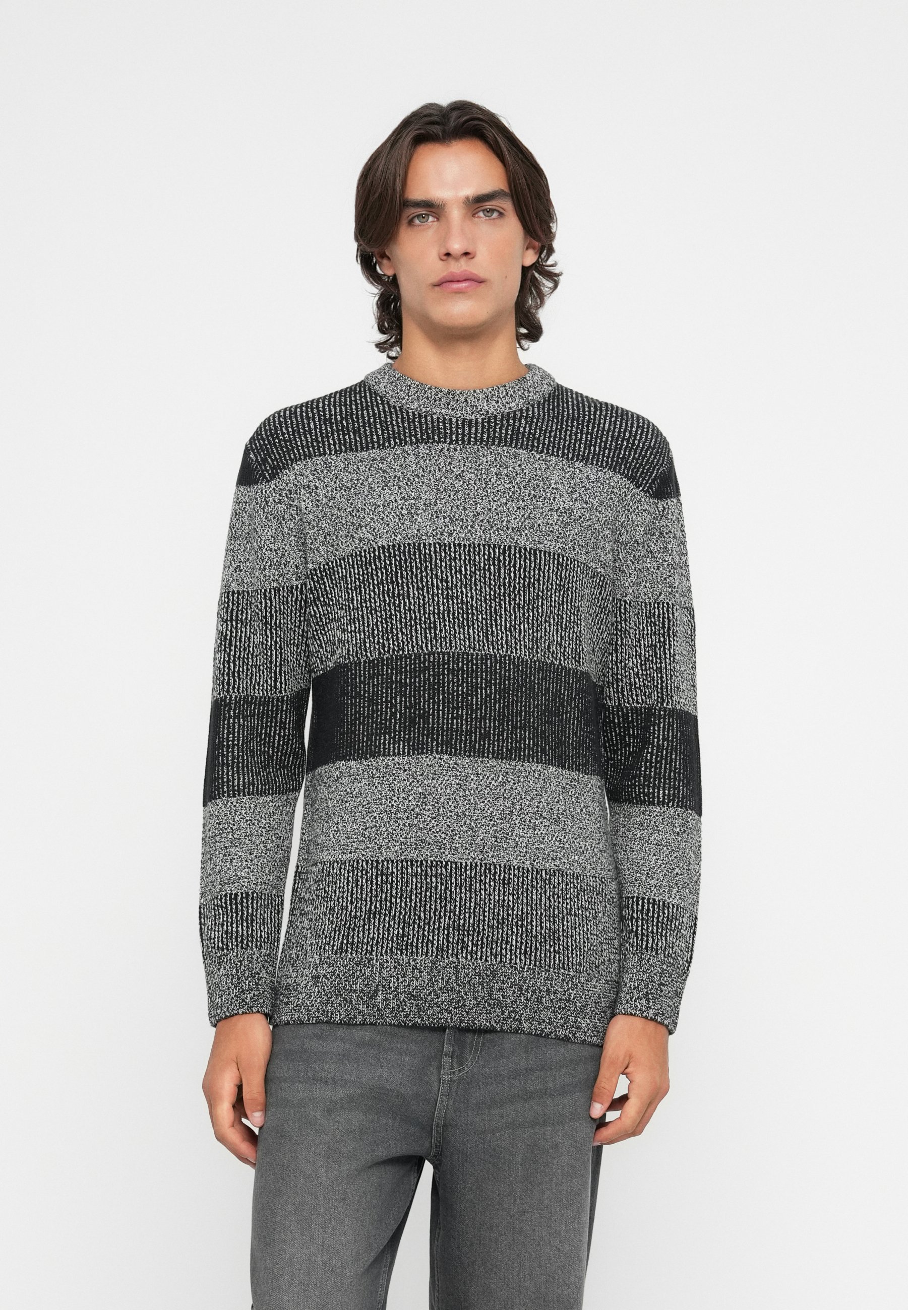 Tom Tailor Uomo Maglione Uomo TOM TAILOR - Maglione Basic Con Logo Manica Maglione Autunno Inverno - 4