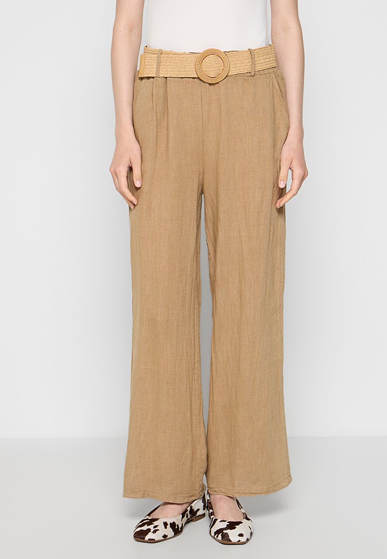 Le Monde du Lin Broek camel