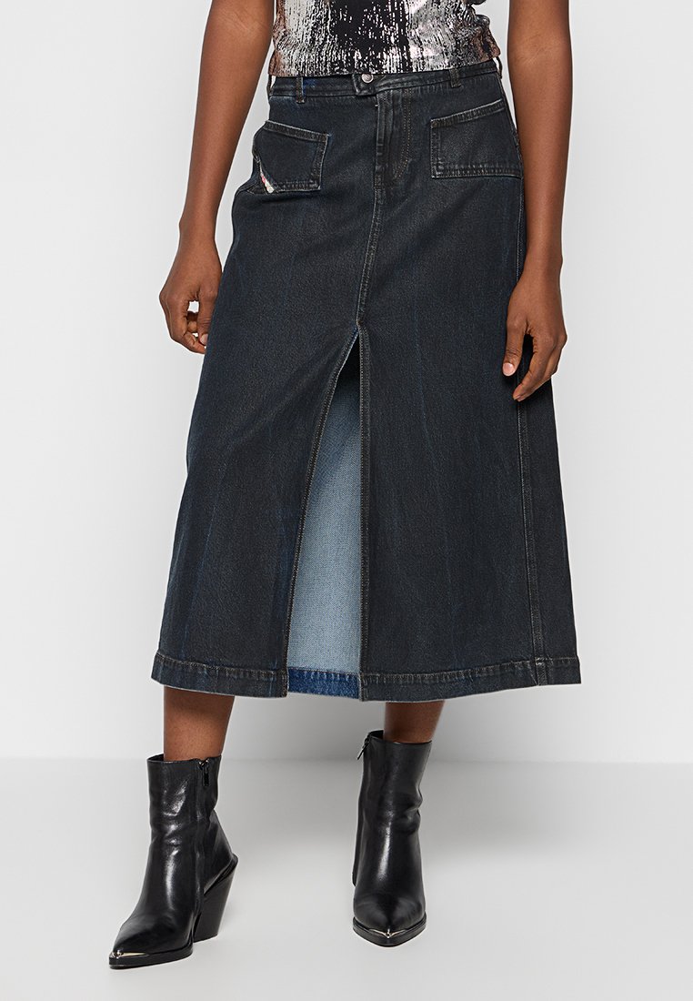 Diesel Jeansrok donkerblauw