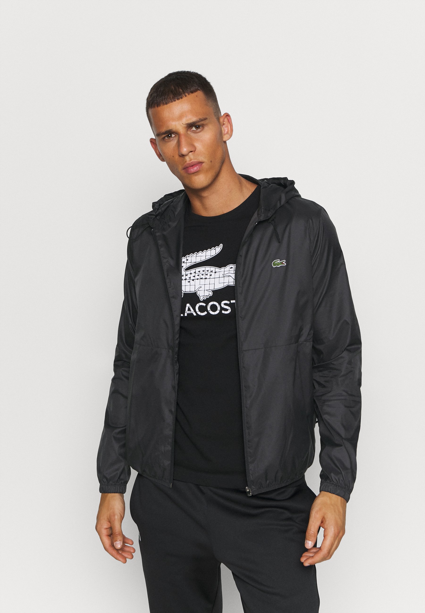 lacoste rain jacket
