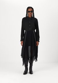 AllSaints LUNA SKIRT - A-line skjørt - black