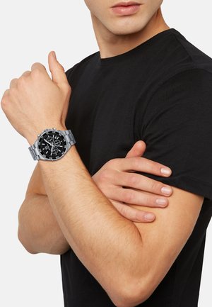 Breil HIGHWAY - Kronograf - acciaio-nero-bianco