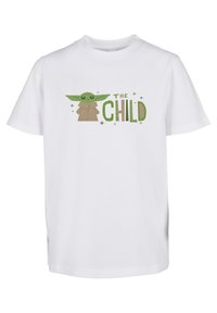 Mister Tee MANDOLORIAN  - T-shirts med print - white