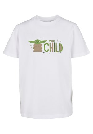 Mister Tee MANDOLORIAN  - T-shirts med print - white