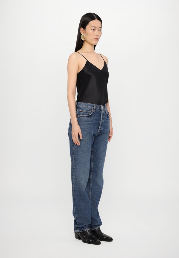 90S PINCH WAIST LONG IN CONTROL - Straight leg jeans - dark vintage indigo2