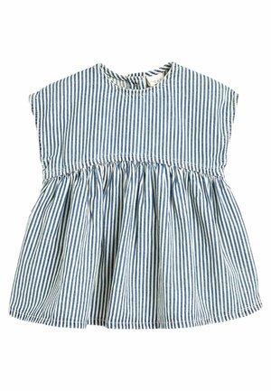 Denimové šaty - blue stripe