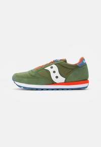 Não selecionado, green/orange