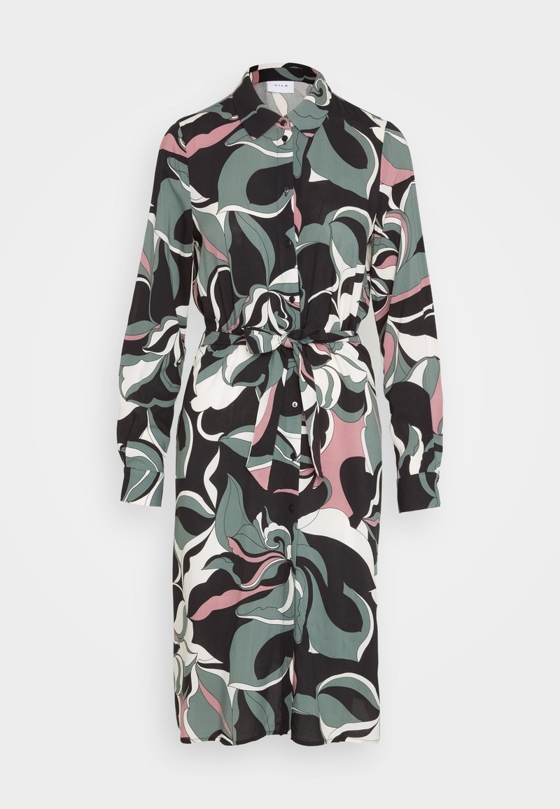 Vila Blousejurk zwart Vila Blousejurk zwart