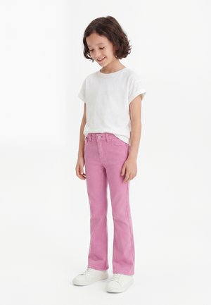 ONLY MINI KMGSUNN ANNE LIFE FLAIRED PANT - Flared jeans - mauve orchid
