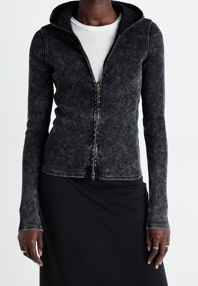 Weekday Strickjacke - black