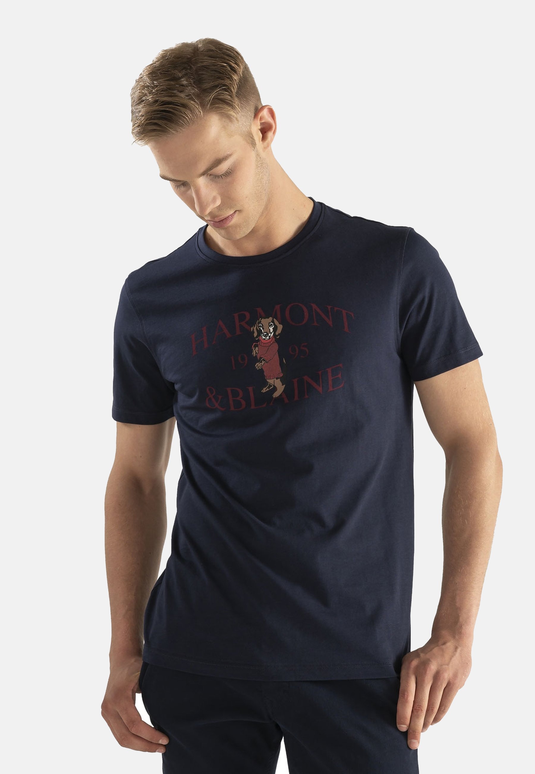 Maglie: Maglia Harmont E HRG349-030788-913 Blaine GHIACCIO