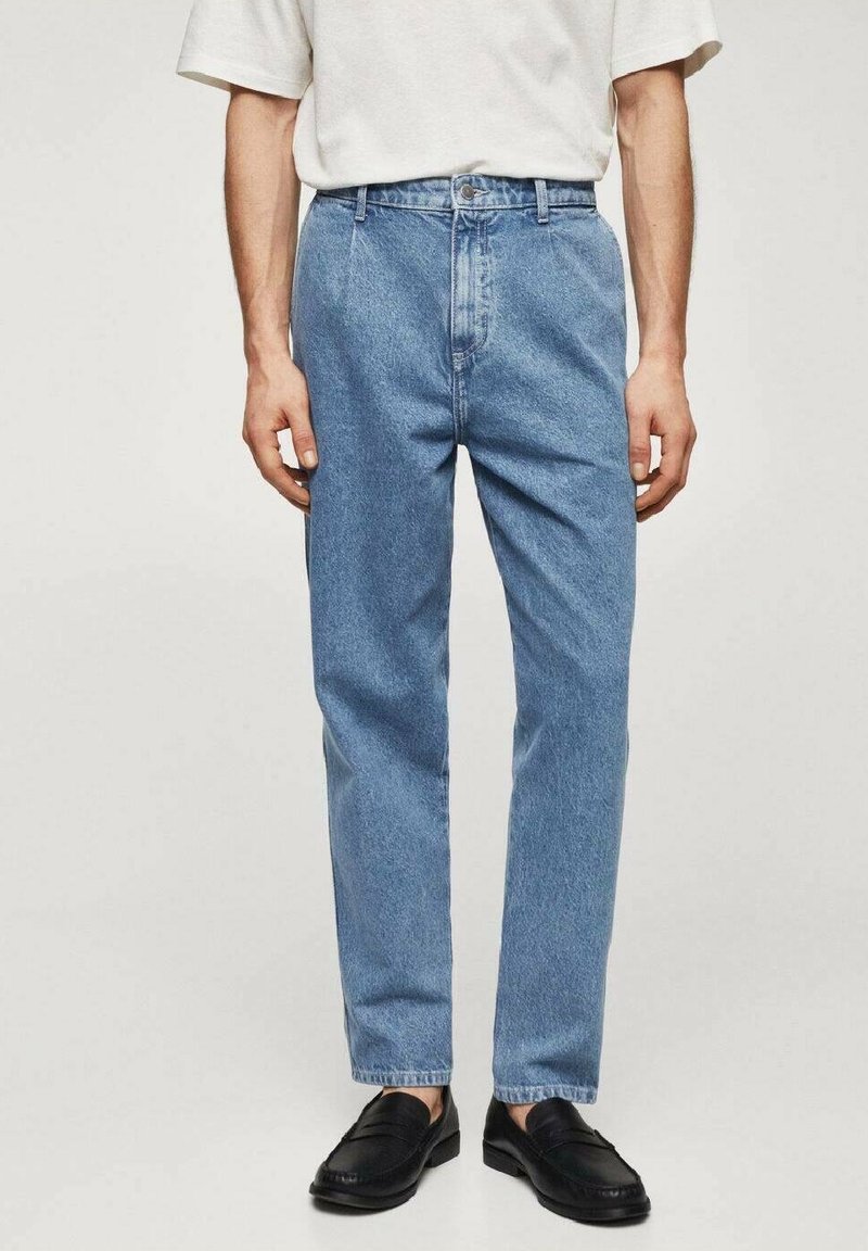 Mango Vaqueros rectos - light blue