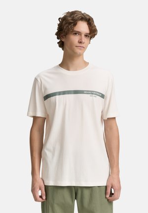 KURZARM - T-Shirt print - weiss