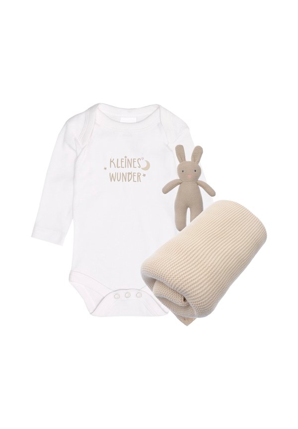 GESCHENKSET KLEINES WUNDER - Geschenk zur Geburt - beige