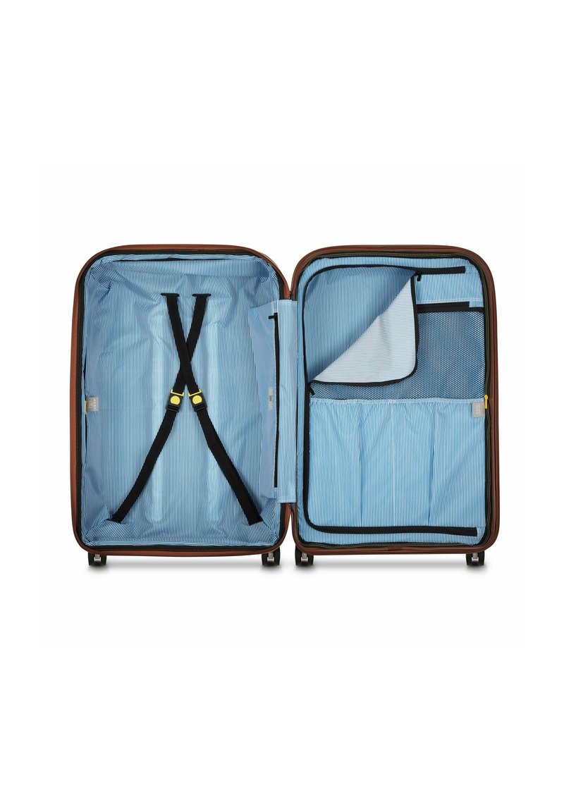 Valise cabine à 4 roues Delsey Chatelet Air 55 cm Blanc et Marron - Valise - Equipements de sport