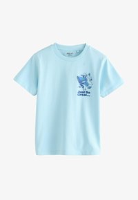 Niet geselecteerd, blue shark back print
