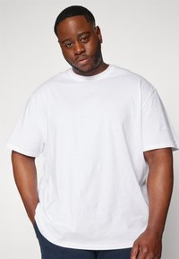 YOURTURN UNISEX - Jednoduché tričko - white