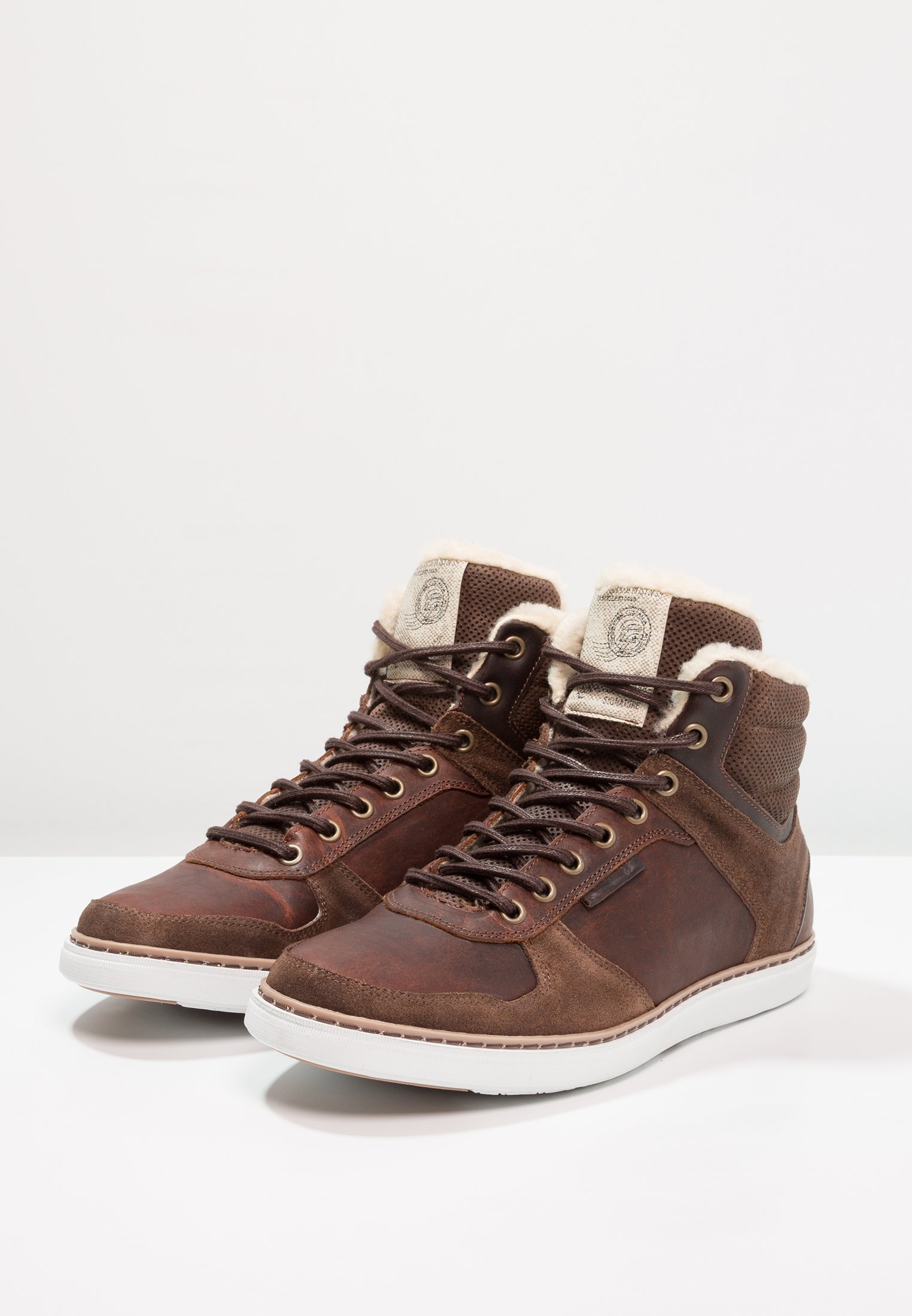 Pier One Sneakers hoog - brown/Bruin - Zalando.nl