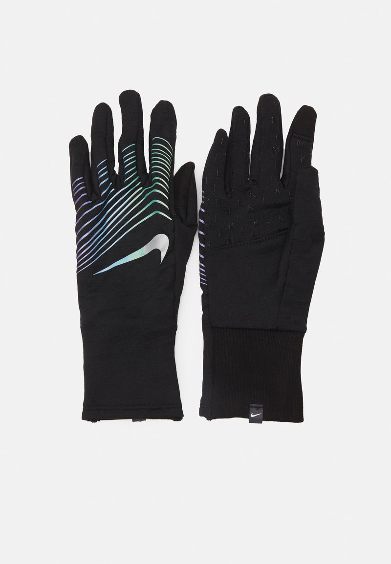 Nike Performance SPHERE - Gants - black/active pink rainbow