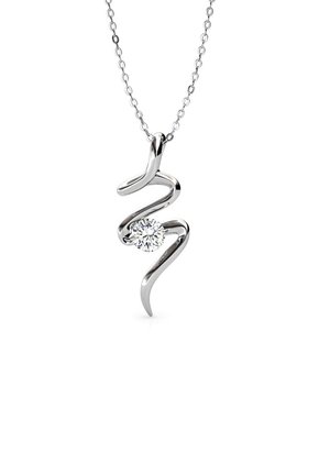 SPIRAL - Ketting - argenté couleur / cristal