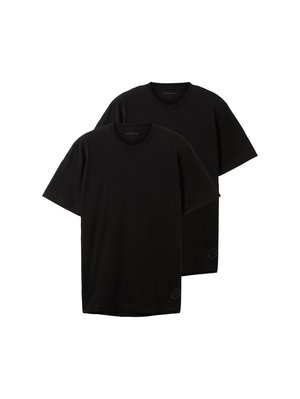 TOM TAILOR T-shirt basic - black