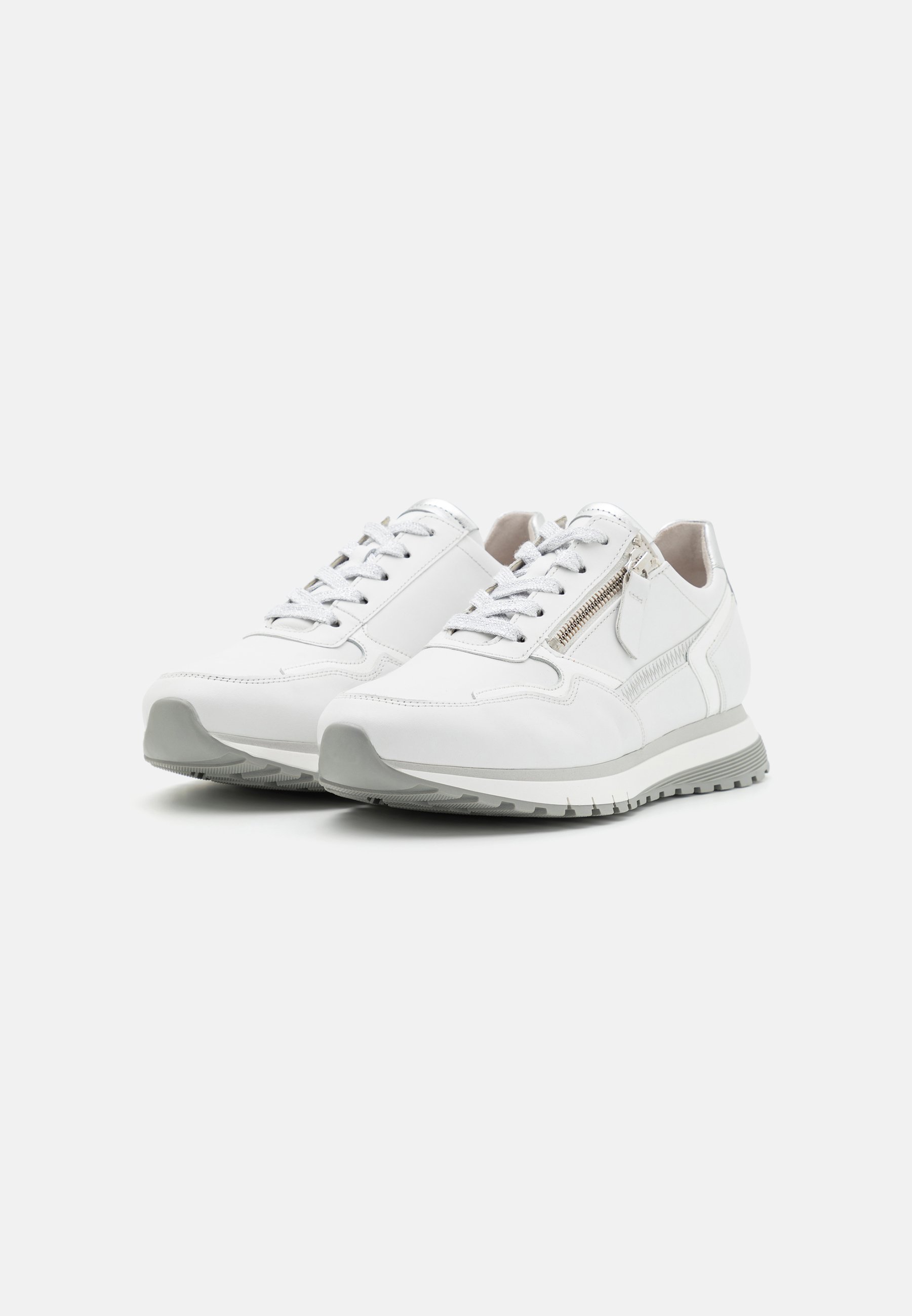 Gabor Comfort Sneaker low weiss silber weiB Zalando.ch