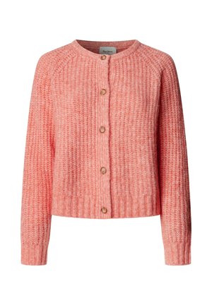 Pepe Jeans, ASHLEY CARDIGAN - Strickjacke - coral peach pink