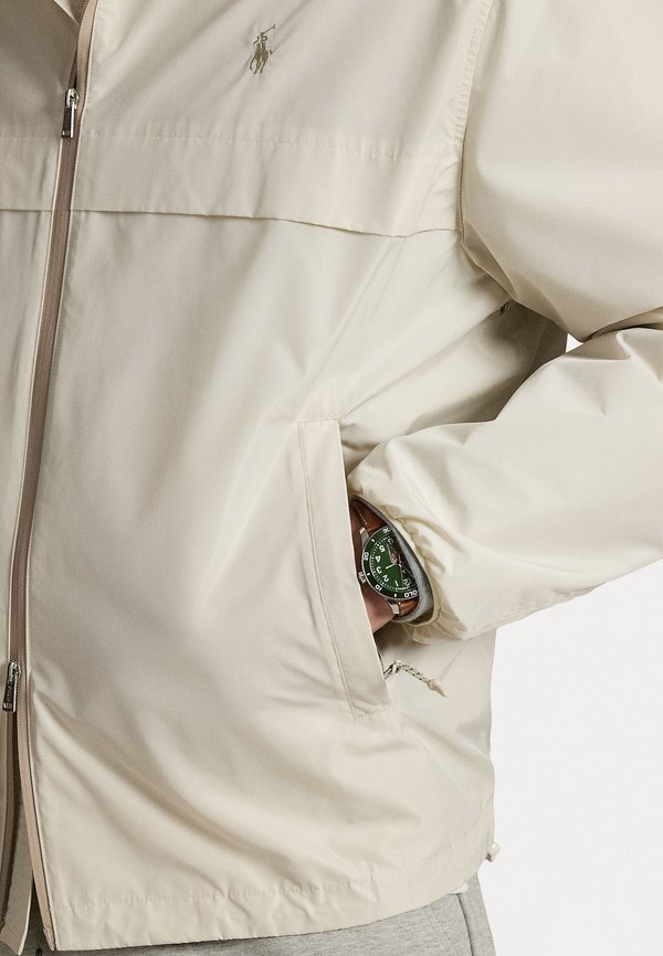 FULL-ZIP HOODED JACKET - Windbreaker - new stone2