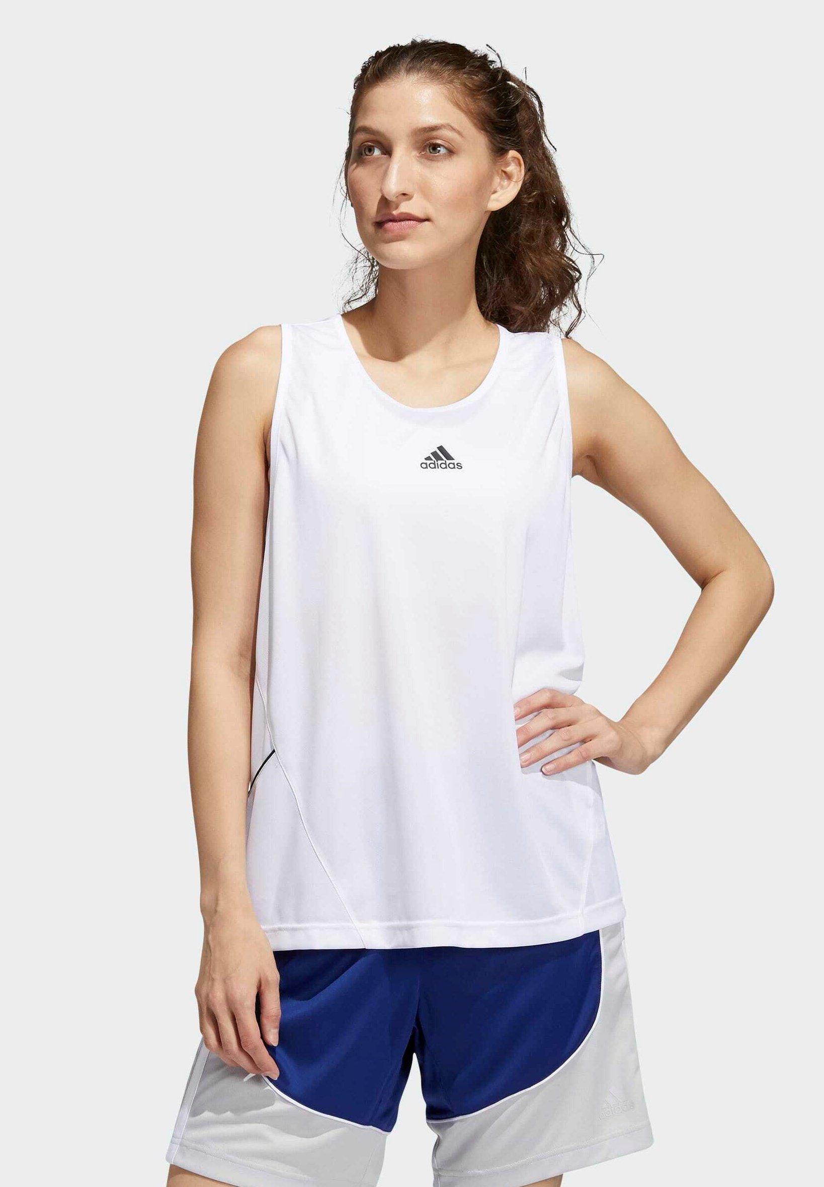 adidas top white
