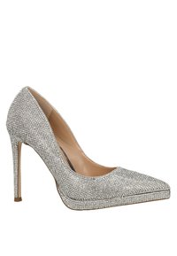 Steve Madden CLASSY - Lodičky na vysokém podpatku - zilver
