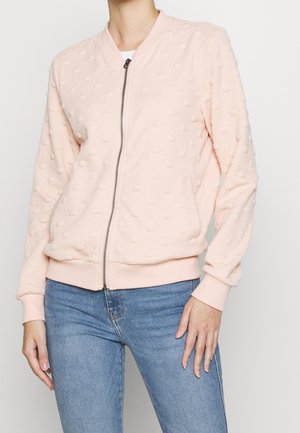 Mikina na zip - pink