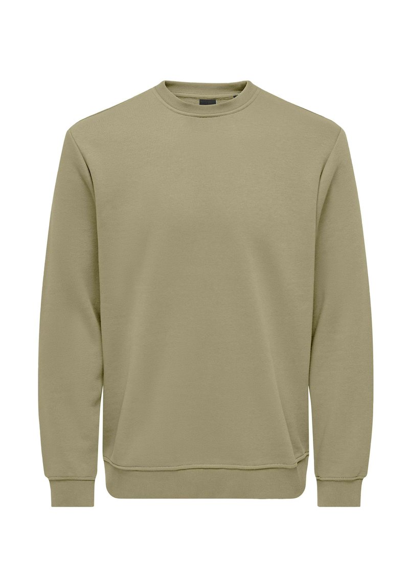 Only & Sons ONSCONNOR LIFE REG CREW NECK SWEAT Antraciet Longsleeves