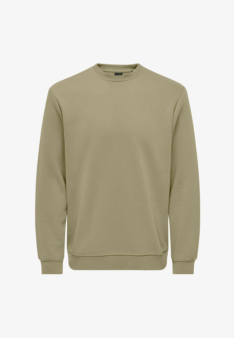 Only & Sons ONSCONNOR LIFE REG CREW NECK SWEAT Antraciet Longsleeves Only & Sons ONSCONNOR LIFE REG CREW NECK SWEAT Antraciet Longsleeves