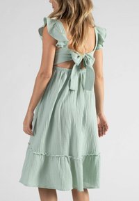 Cache Coeur LONG MELODY  - Jurk - slateblue