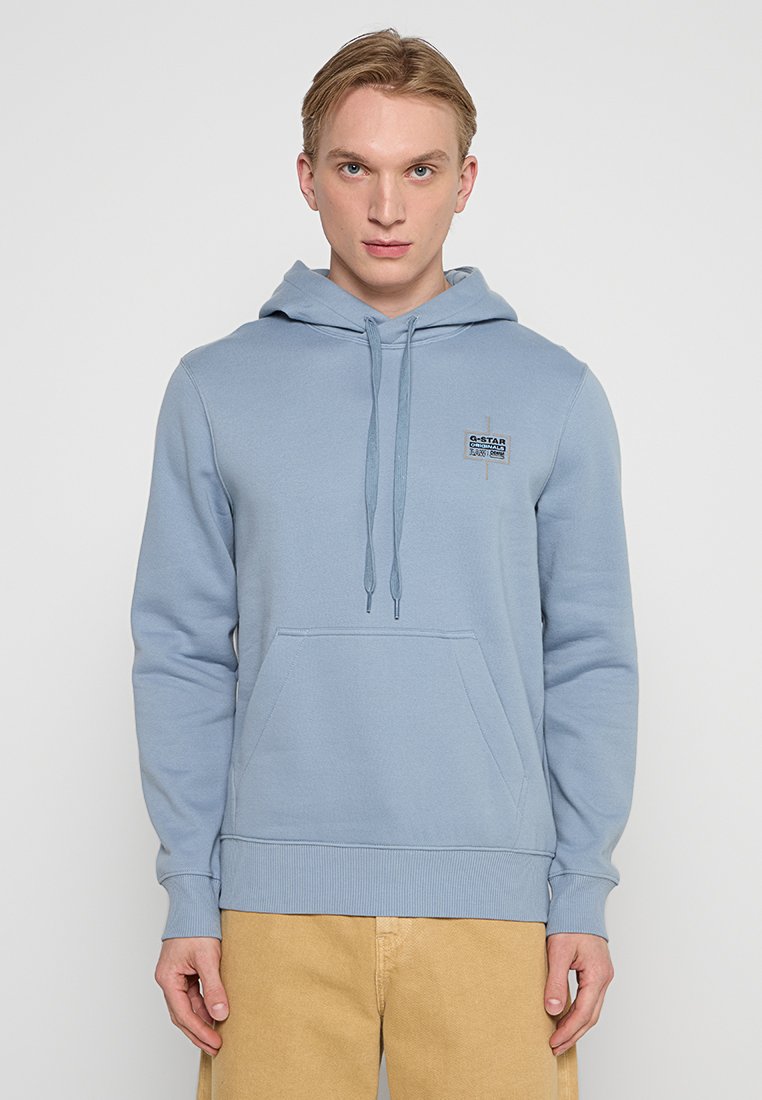 G-Star Hoodie lichtblauw