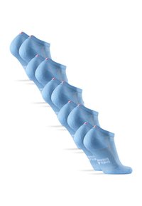 Danish Endurance LONG DISTANCE RUNNING LOW-CUT 5 PACK - Calcetines tobilleros - light blue