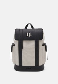 KARL LAGERFELD PLAK BACKPACK - Nahrbtnik - black
