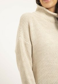 Dona x Lisa COL MONTANT KIANTY - Pullover - ecru
