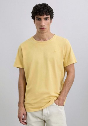 SKULL - Camiseta básica - mustard
