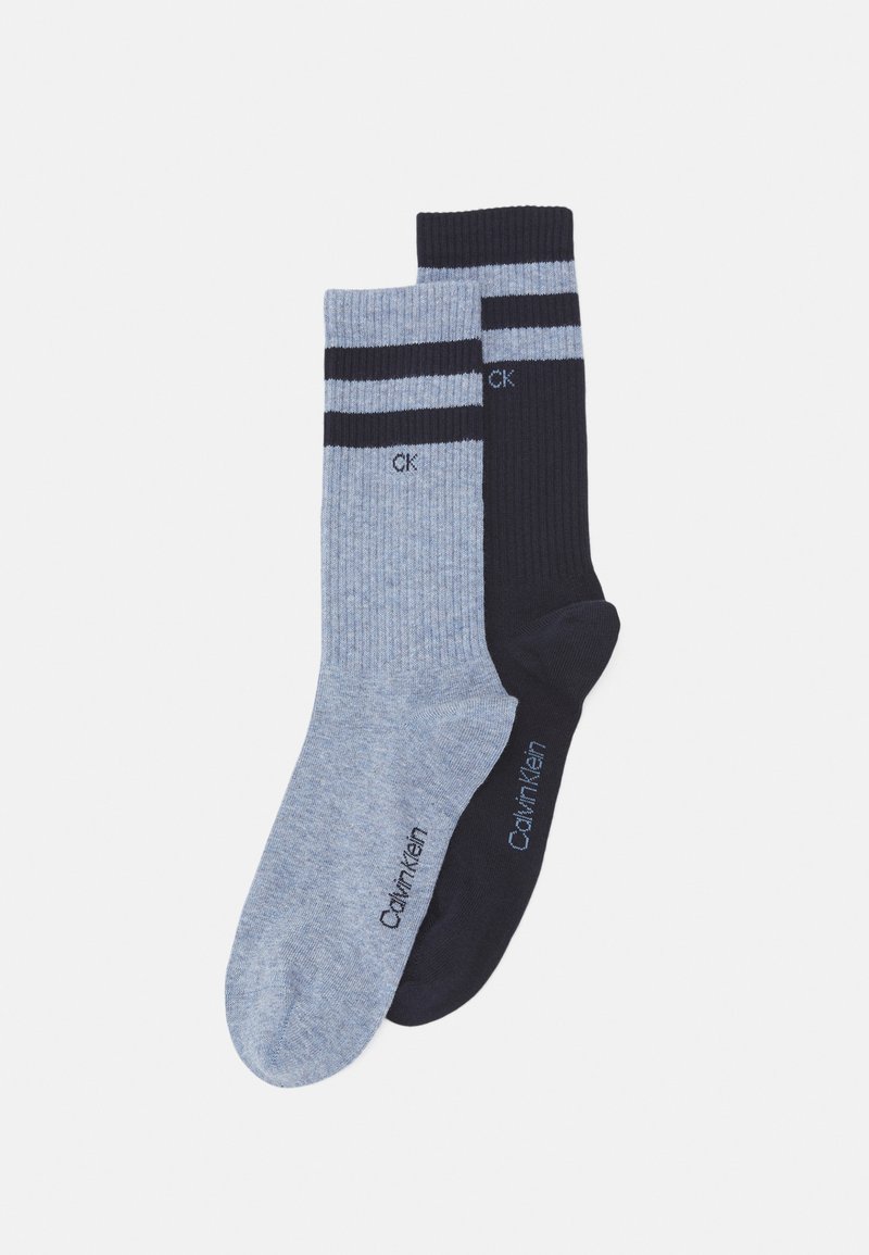 Calvin Klein Underwear SOCK 2 PACK UNISEX - Meias - blue