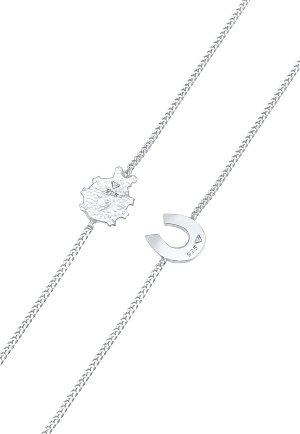 HORSESHOE LADYBUG – Armband – silberfarben